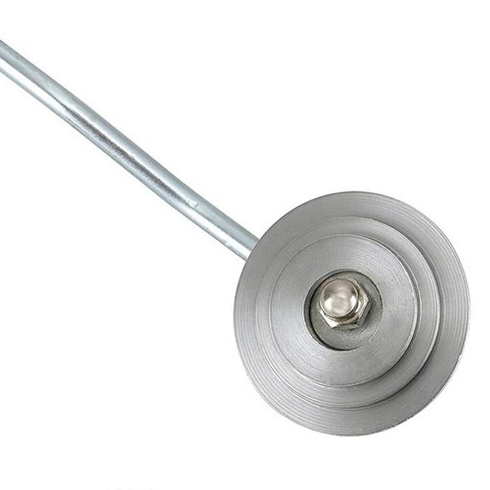 5 Pezzi Rullo Antibolle in Alluminio Kit Laminazione Attrezzi Roller Applicatore Fibra Vetro Strumenti Compattazione Resina Materiale Durevole Adatto