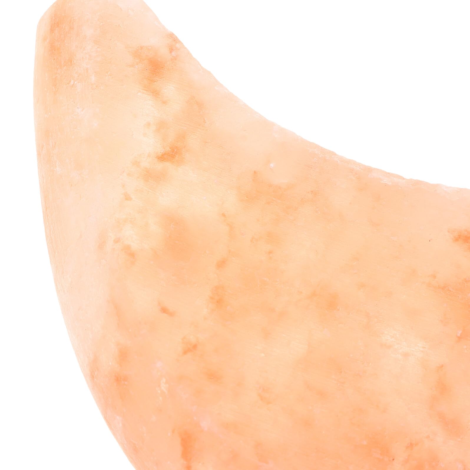 2 Piezas Jabón Natural de Sal Mineral de Montaña Forma de Luna Exfoliante para Cuerpo para Spa y Cuidado Diario Piel