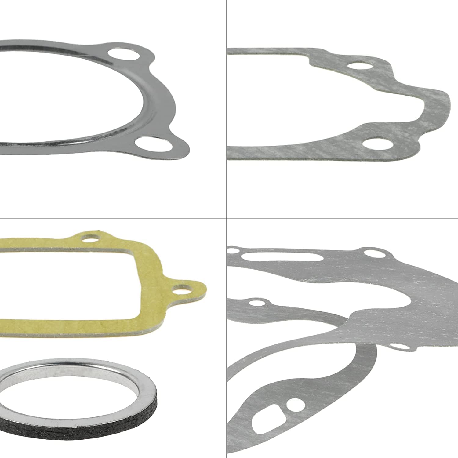 Wai Danie Motorcycle Complete Top End Engine Gasket Seals Kit Compatible with Yamaha PW80 PW 80 PY80 80cc 1983-2006 Y-Zinger BW80 Peewee Pit Dirt Bike