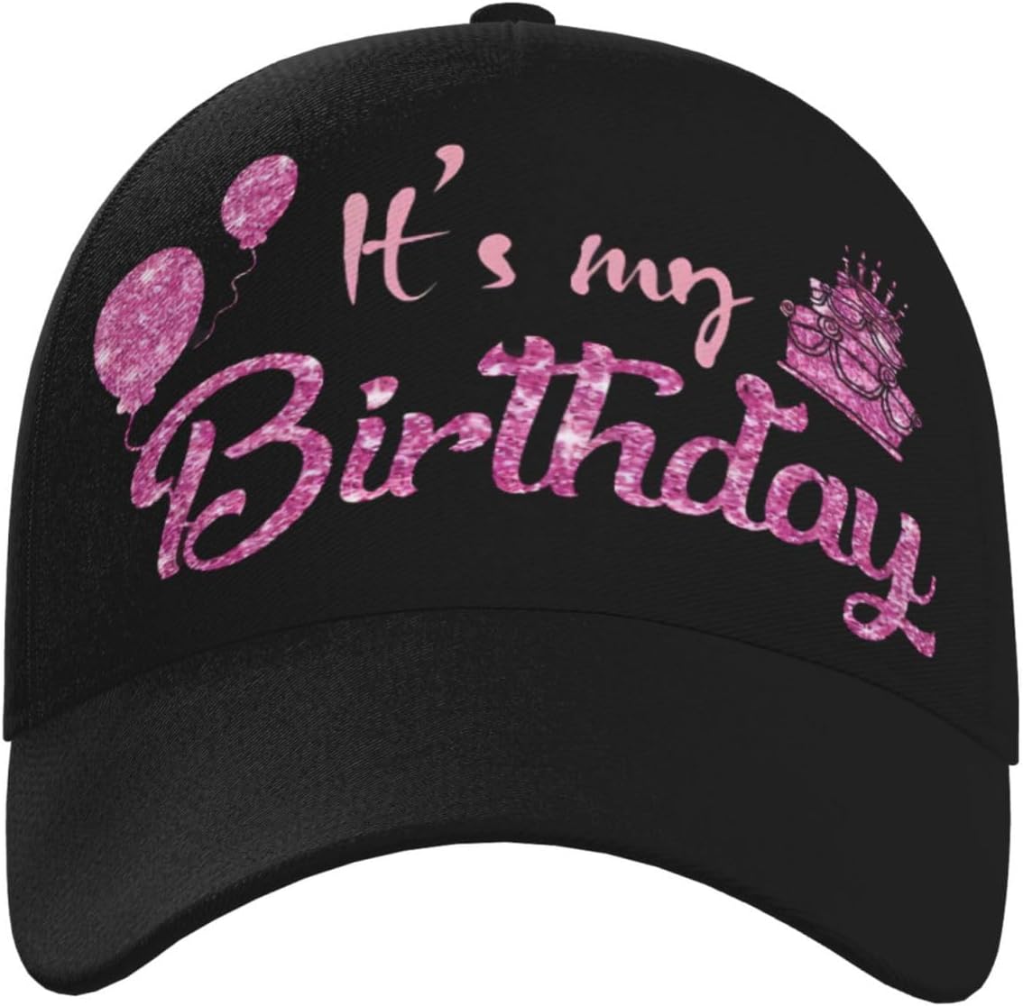 It's My Birthday Hats Men Women Happy Birthday Baseball Hats Adjustable Snapback Hat Sun Hat… - Image 2
