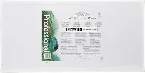 Miniatura 10 de Winsor & Newton Tablero de lienzo de artista, 16 x 20 pulgadas, blanco