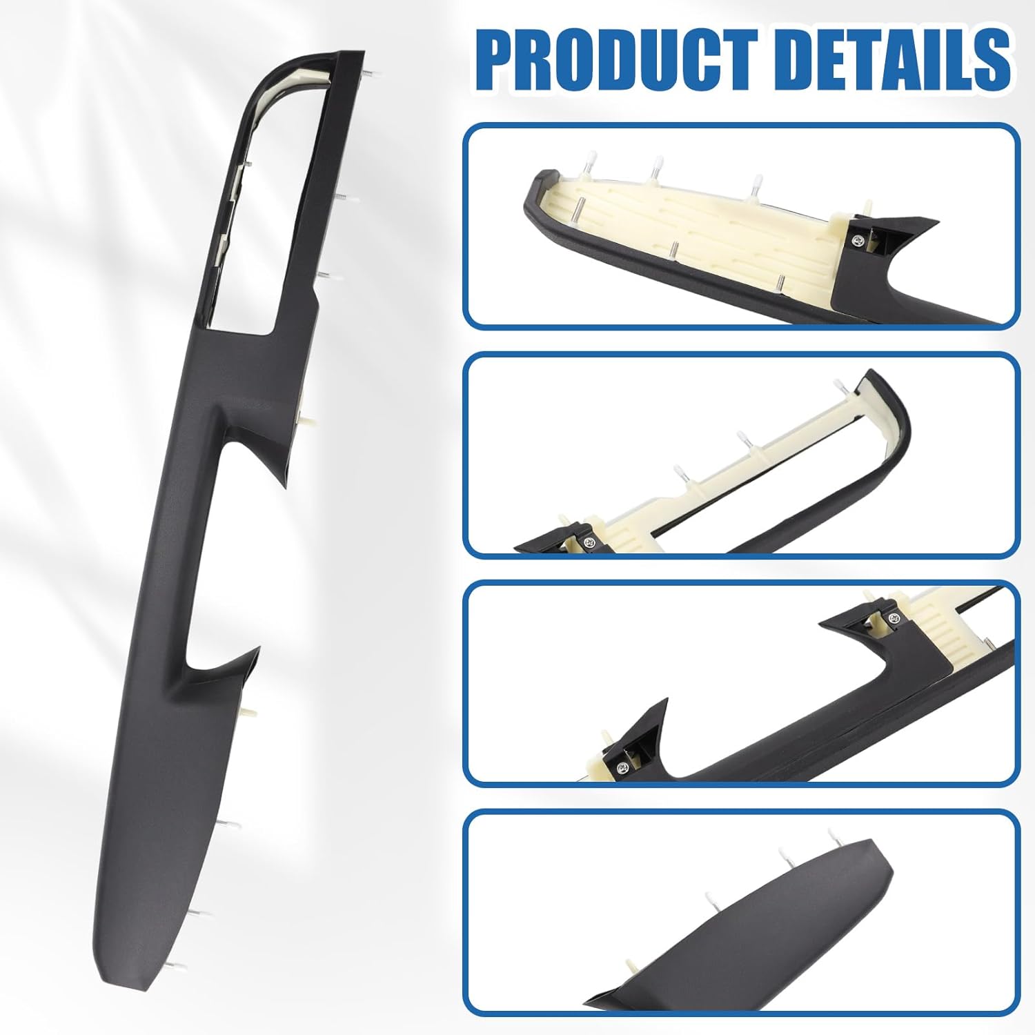 Front Right Left Passenger Driver Side Door Release Handle Armrest Repair Compatible with 2010-2014 Chevy Silverado Suburban Tahoe Avalanche GMC Sierra Yukon XL