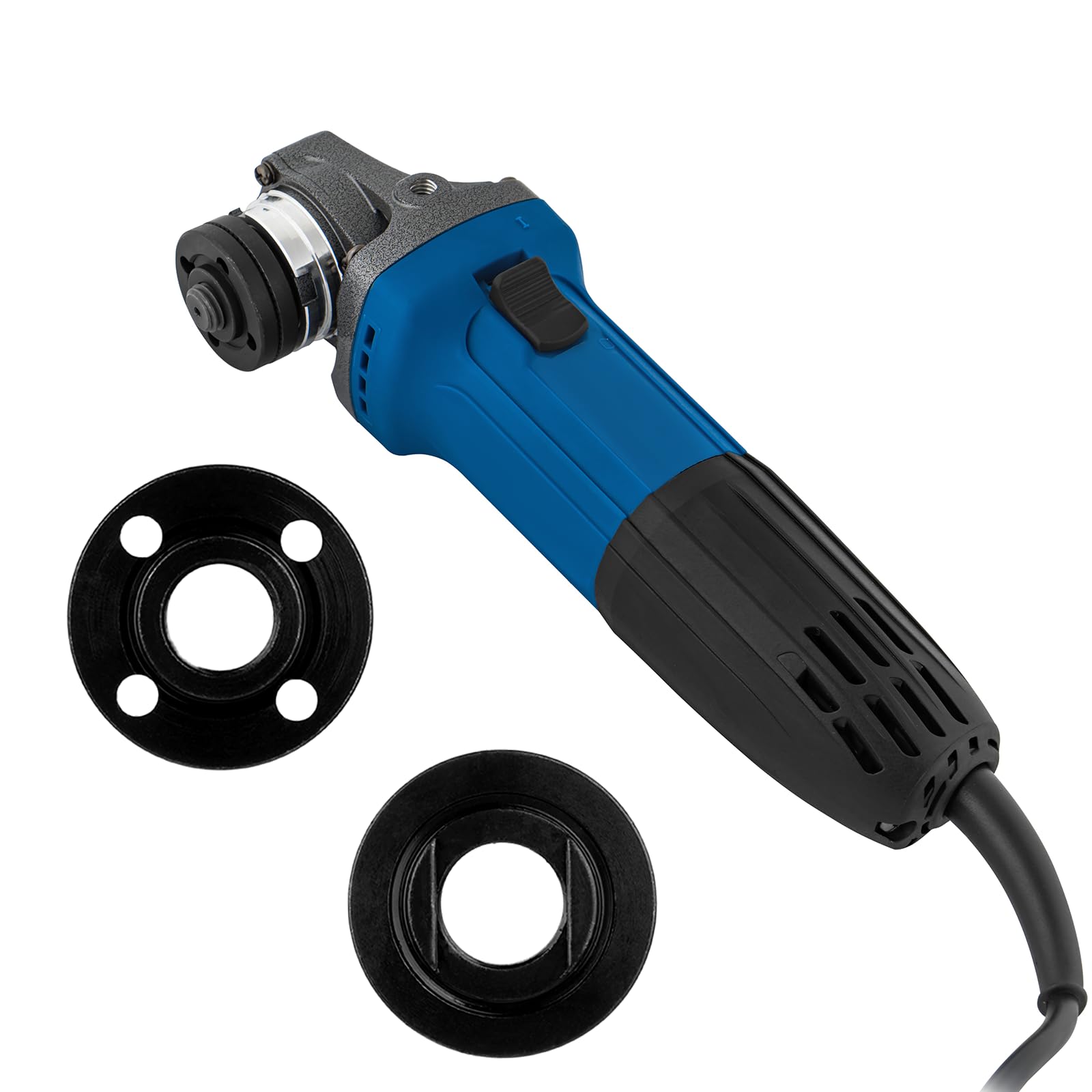 Styquenzer Avuç taşlama anahtarı seti, 5" 5/8-11 açılı taşlama anahtarı, metal, 2 flanş somun, açılı anahtar, açılı anahtar, açılı taşlama makinesi, aksesuar, evrensel yedek aksesuar