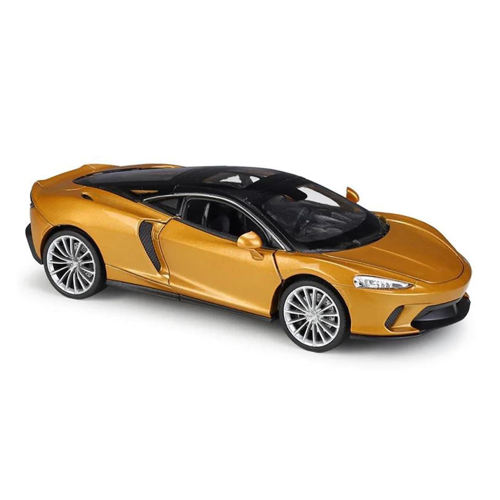 Modellino Pressofuso Auto in Scala 1:24 per GT Modellini di Auto in Metallo Pressofuso(Oro)