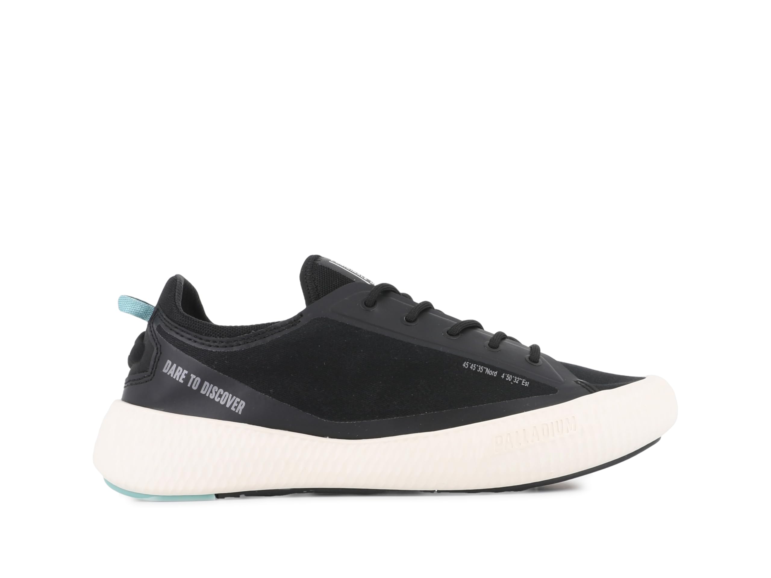 Palladium Pallanova Canvas Trainers Women's Black Size 37 (4)