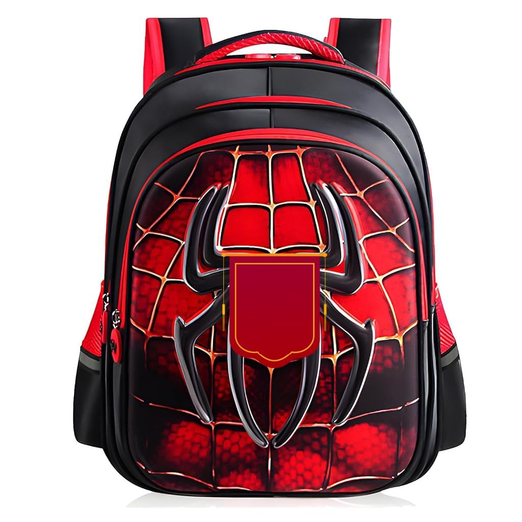 School Kids Backpack 3D Cartoon Print Hard Shell Backpack Lightweight School Backpack Padded Shoulder Strap and Lift Handle Waterproof School Backpack School Gift for Kids 6-10 Years Old