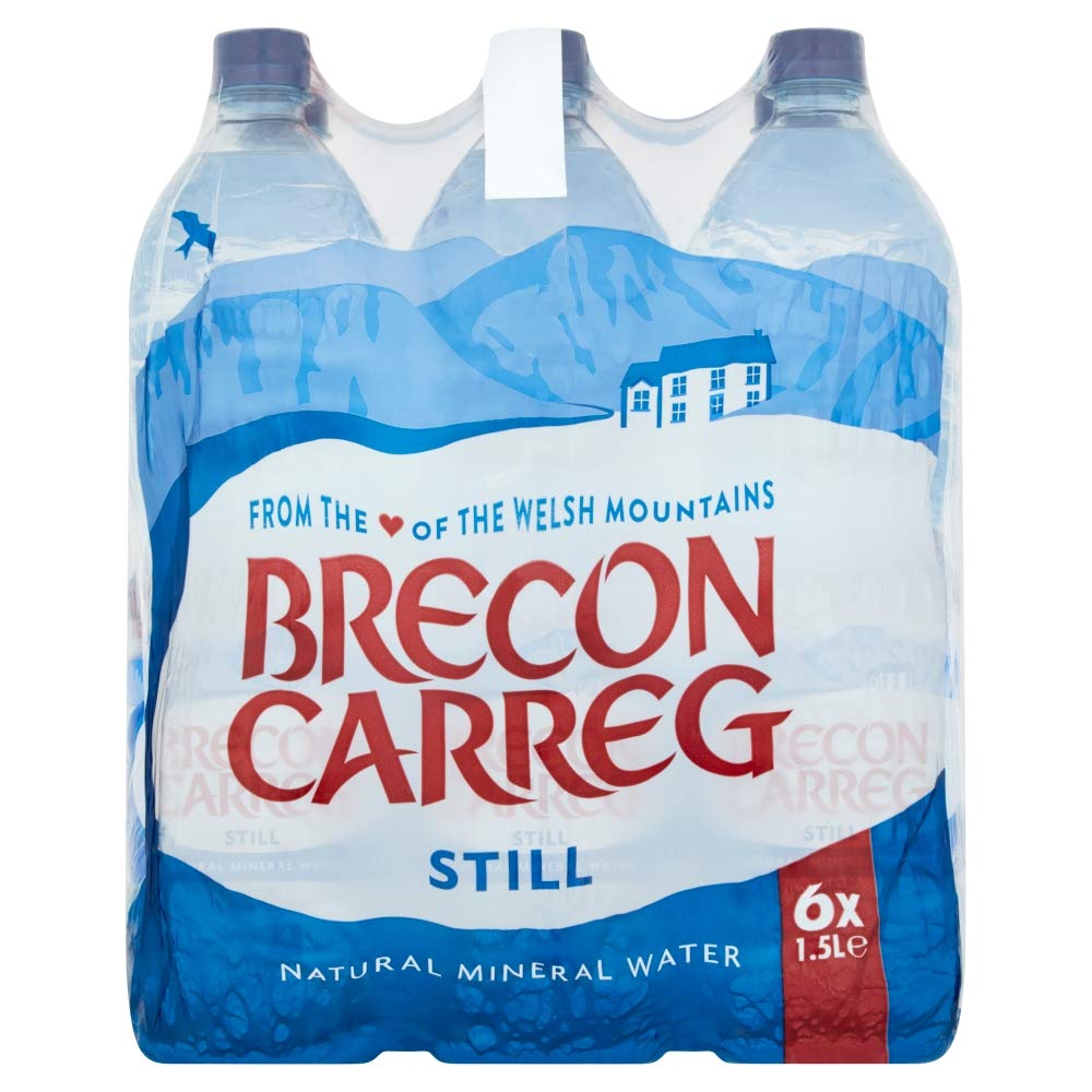 Brecon Carreg Still Natural Mineral Water, 6 x 1.5L