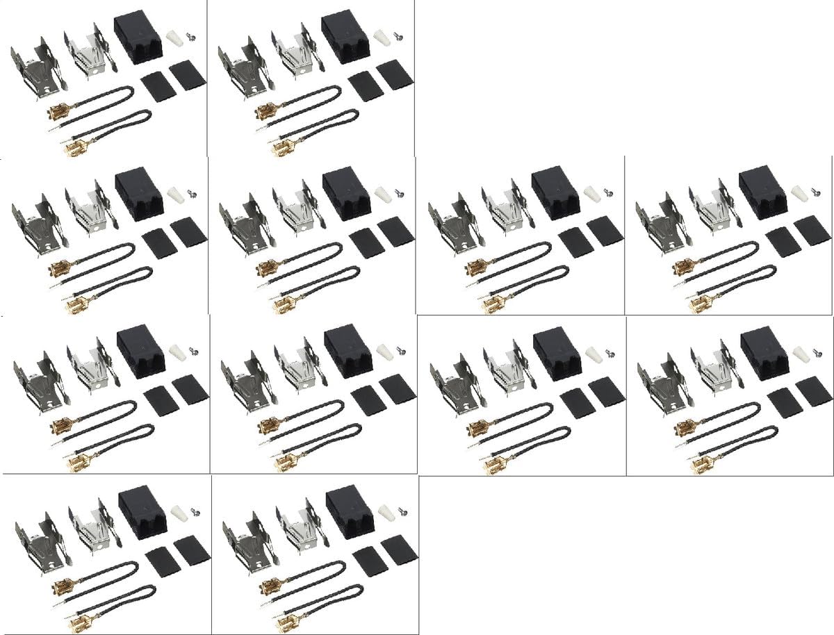 Replacement Part for 330031 Range Burner Receptacle Kit 12 Pack Universal Repair Solution Replacement Component Home Appliance Upgrade Fix Solution
