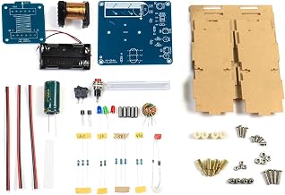 Hands On Science Learning Assemble Loose Parts Electromagnetic Emitter Accessories Set with High Voltages Boosting Coil