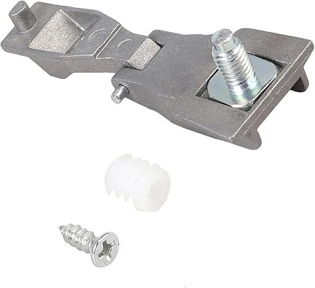 Bohaner Chrome Outer Door Handle Hinge Repair Kit Professional Door Handle 51964555 51939041 for Fiat 500