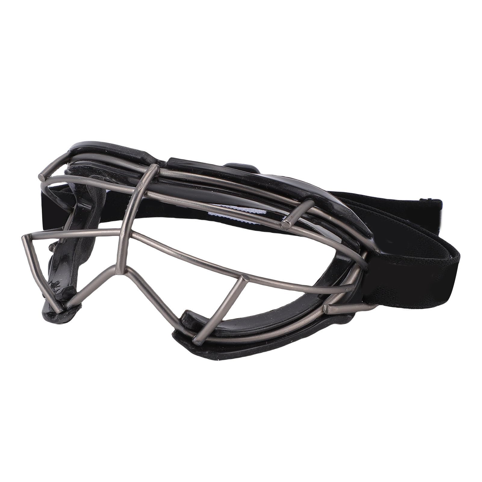 Gogle do Lacrosse, Ochronne Okulary Ochronne dla Kobiet, Przeciwmgielne i Antypoślizgowe Okulary, Gogle z ramą ze Stopu o Wysokiej Wytrzymałości, Idealne do Lacrosse i Innych Sportów