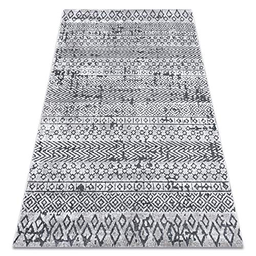 Tapis structurel Sierra crème dans une chambre ou un salon moderne rugsx - 2