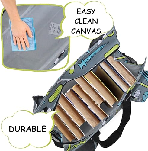 Vista 3 de Bolso de mano NGIL con cierre superior y bolsillos exteriores para mujeres trabajadoras, profesoras, enfermeras y madres, diseño en EE. UU