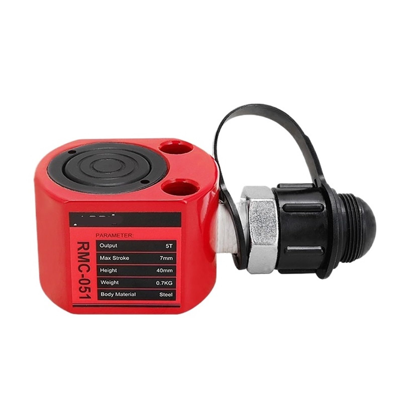 TSCFHGQI Hydraulic Cylinder RMC-051 Hydraulic Lifting Jacking Stroke 7mm Output 5 Tons