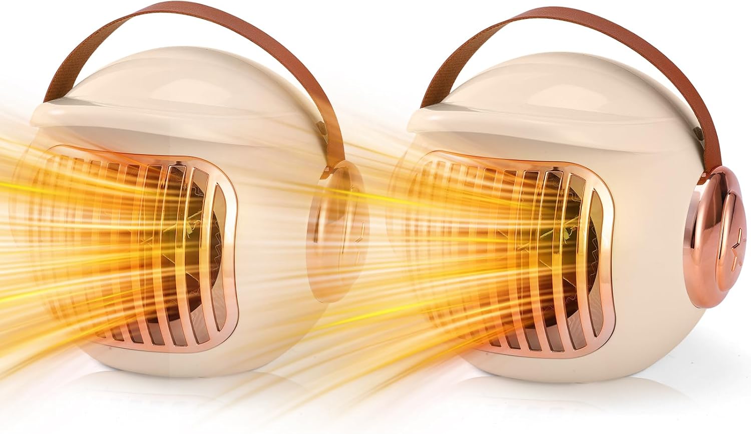 Calefactor Eléctrico Portátil Cerámico PTC 500W 120V