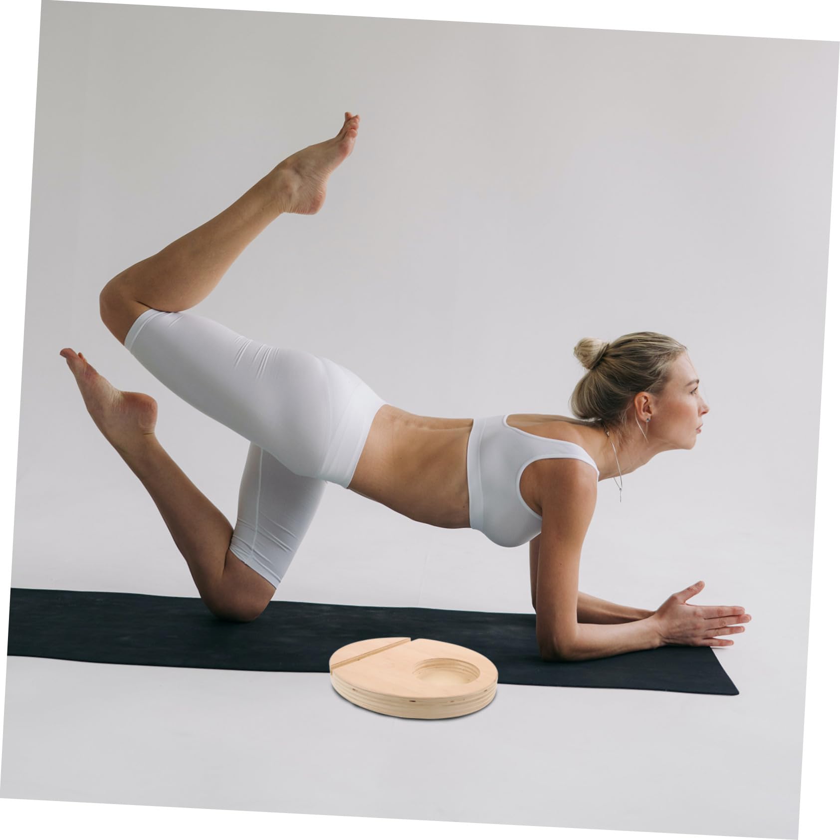 Fitness Balance Board Halterung Stabiler Stand Für Zuhause Und Büro Langlebiger Fitnessgerätehalter Für Balance Und Yoga-Training Platzsparend Und Sicher