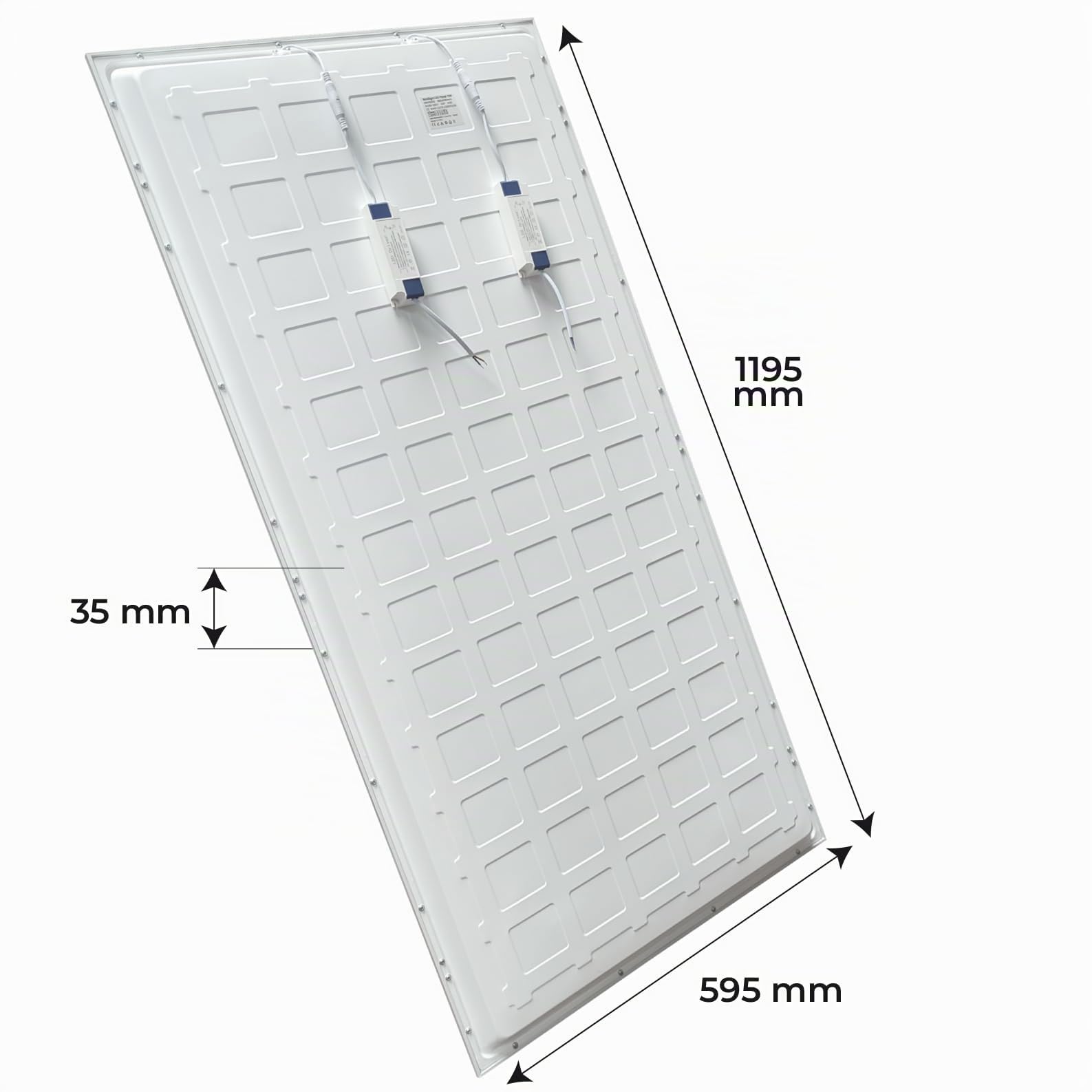 Panneau LED Encastrable 120x60cm 96W CCT 11500 Lumens Driver Inclus