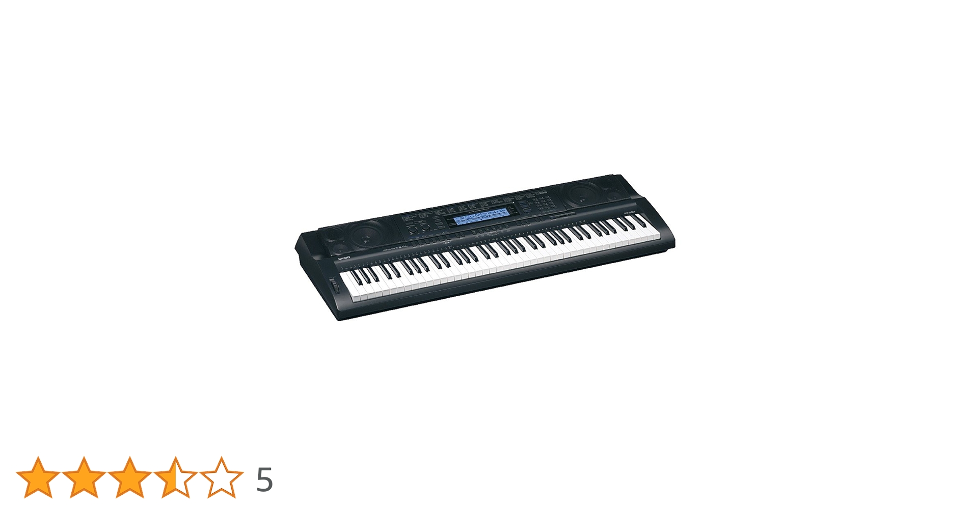 【CASIO】WK-500 キーボード　電子ピアノ　ペダル付き ※傷あり Casio WK-500 Electronic Keyboard W/ Cord - WORKING | eBay