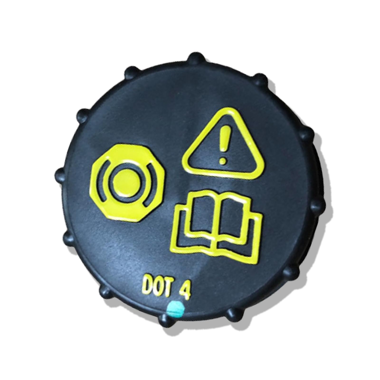 IUSOT Car Brake Fluid Bottle Cap and Reservoir Cap BV612162AB, for Ford Focus MK2 MK3 Galaxy Mondeo C-Max S-Max, 1831528, Car Brake Fluid Anti Spill Cap, 3M512162AB 2S612162AA BV612162A1B