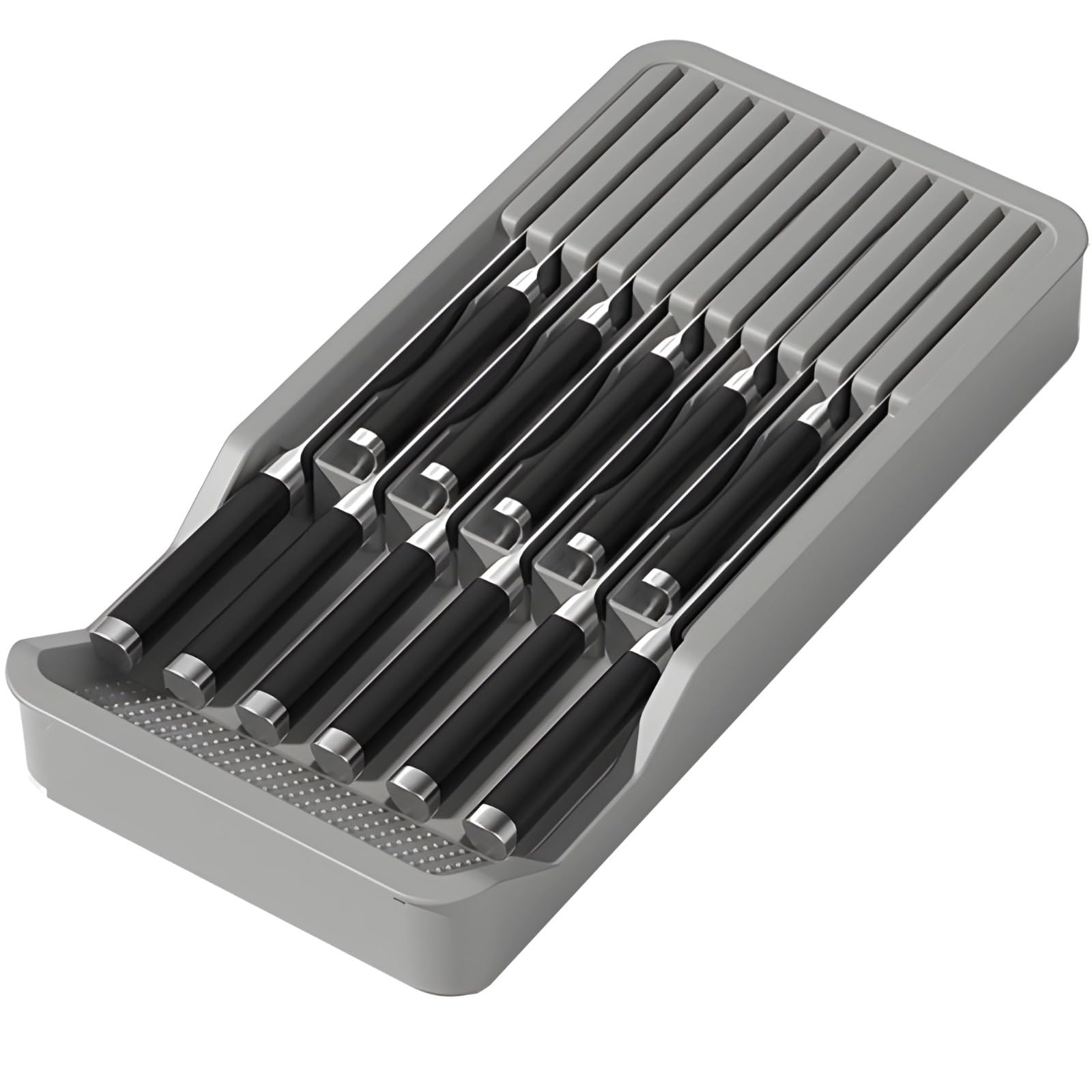 Blocco di taglio espandibile per cassetto della cucina, pratico organizer per riporre oggetti