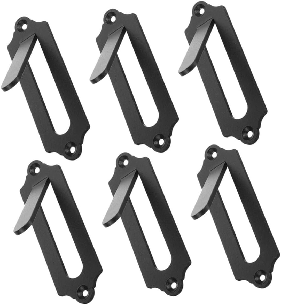 European Style Skulls Wall Mount Bracket 6pcs Set Deer Head Hanger Animal Skull Trophy Mount for Indoor Outdoor Hunting Game Display