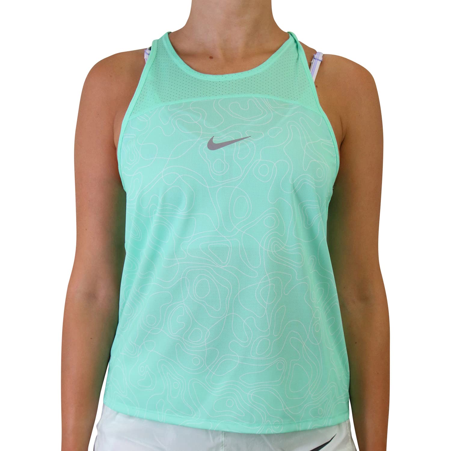 NIKE Run Division Miler All Over Print T-Shirt para Mujer