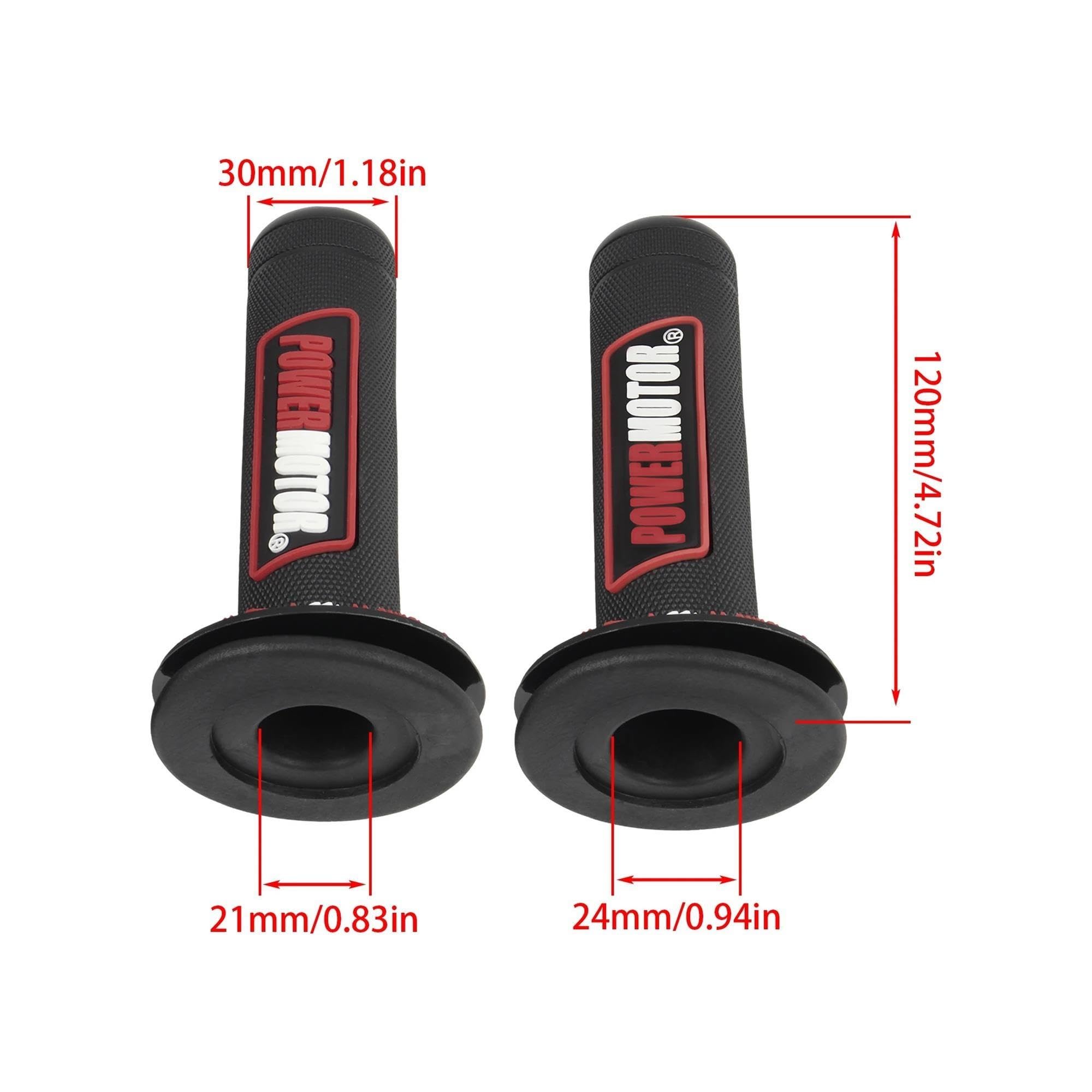 Manopola Acceleratore E Set Di Cavi Universali Quick Twist Da 22 Mm