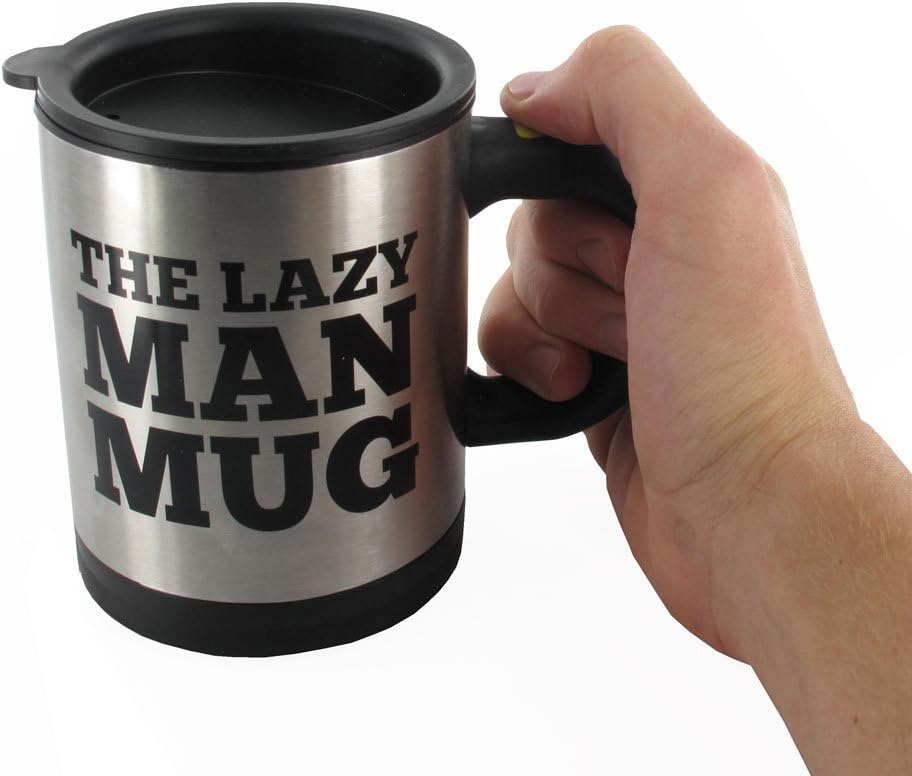 InGeniousLazy Man Self Stirring Mug