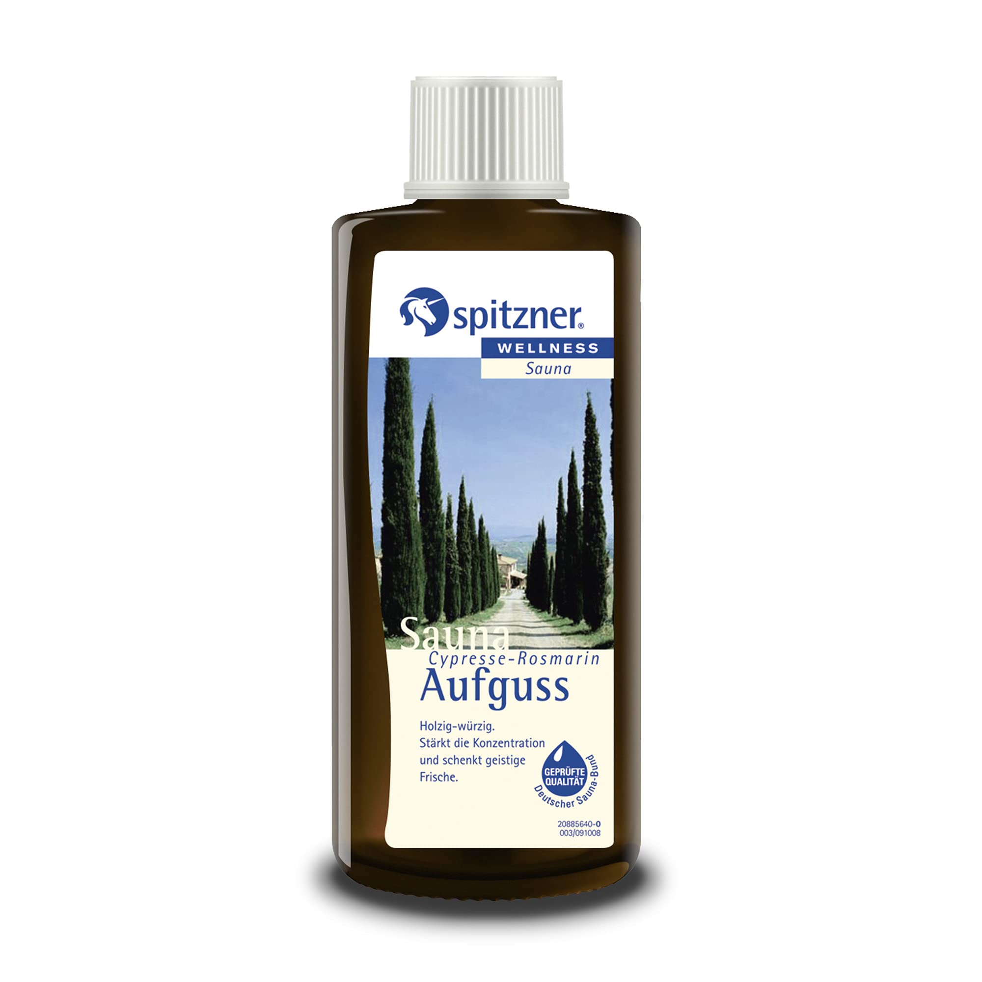 Esencia para saunas "Ciprés-Romero" (190 ml) de Spitzner