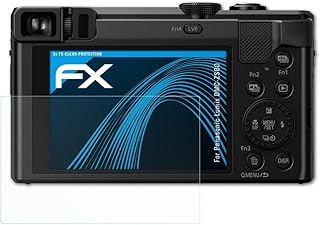 atFoliX Screen Protection Film compatible with Panasonic Lumix DMC-ZS60 Screen Protector, ultra-clear FX Protective Film (3X)