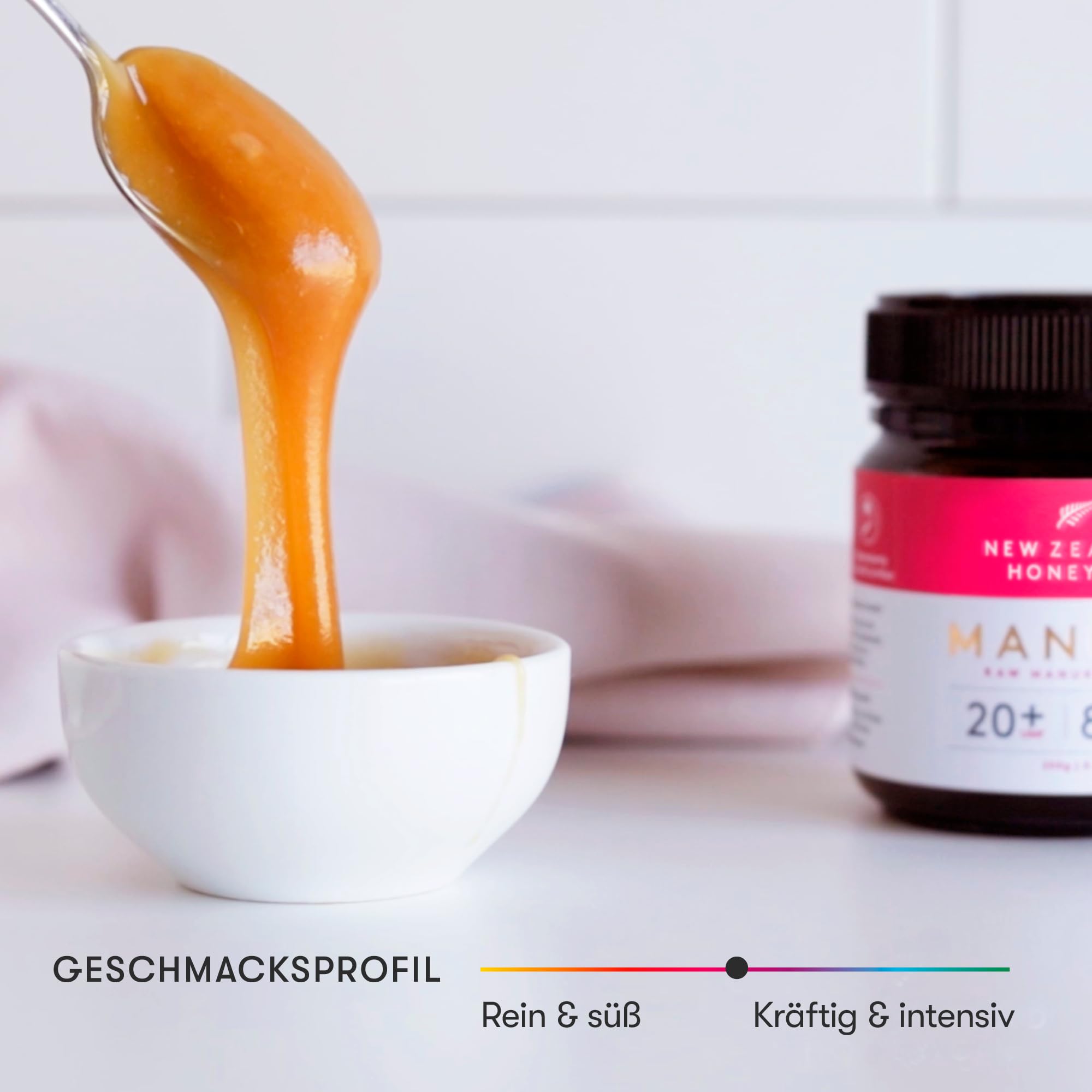 New Zealand Honey Co. Manuka Honig MGO 829+ UMF 20+ Rohhonig 250g