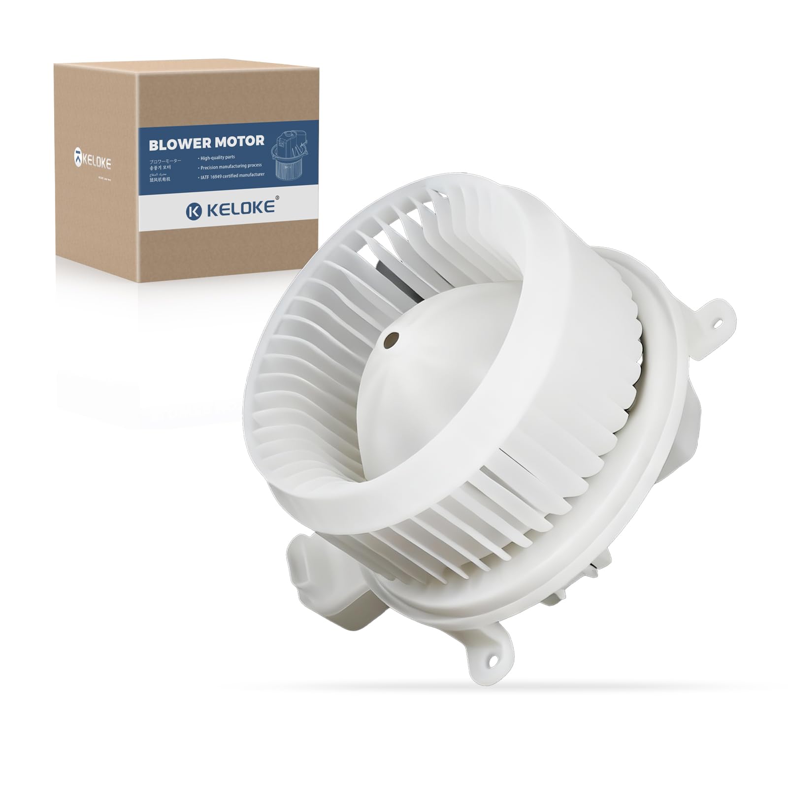 KELOKE Front AC Blower Motor Fan with Brushless Motor for Toyota