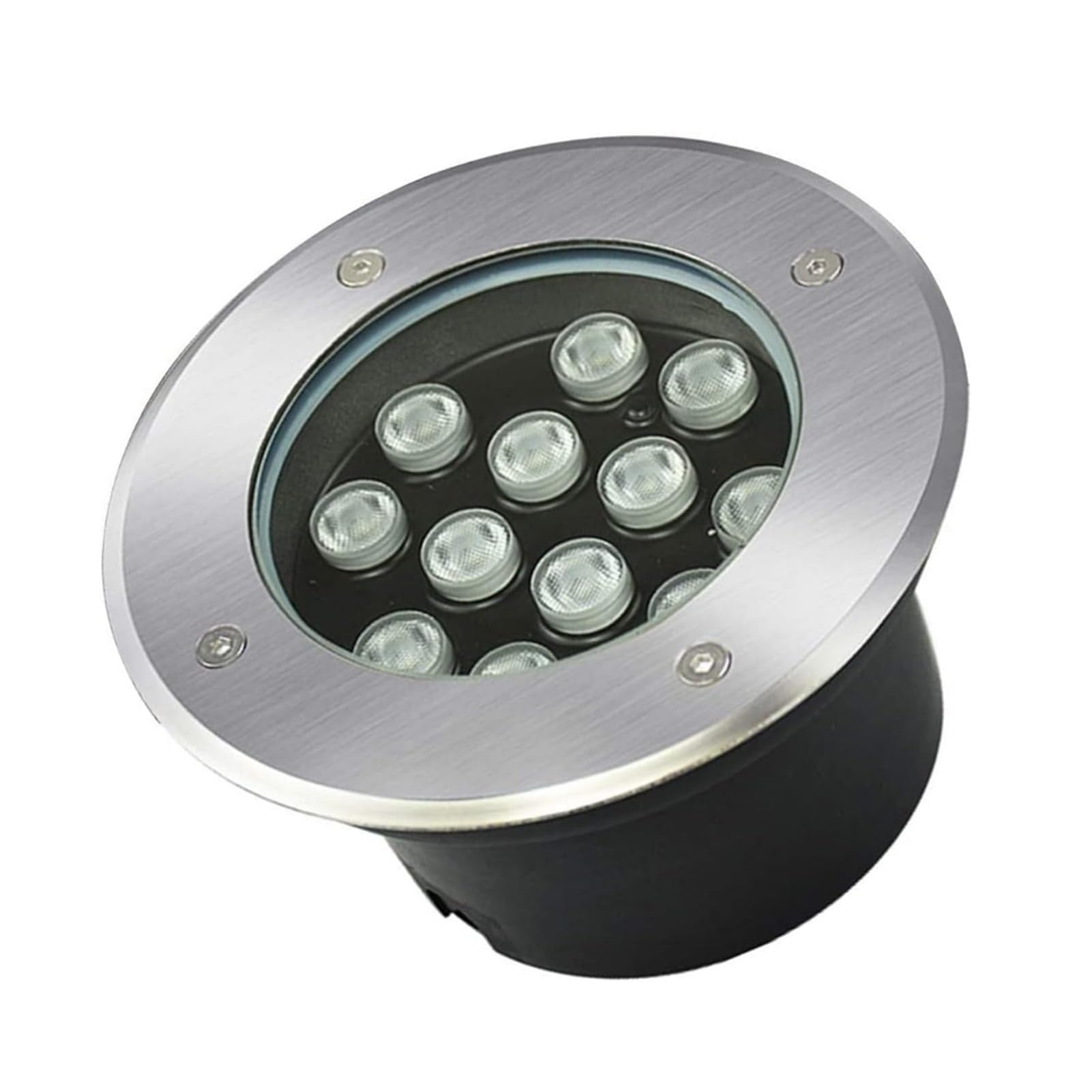Outdoor Ground Light LED Buried Lights IP66 Waterproof Recessed Underground Light AC85-265V for Garden, Yard, Walkway, Pathway, Patio, Lawn Decoration Landscape Lights(Warm White,36W)