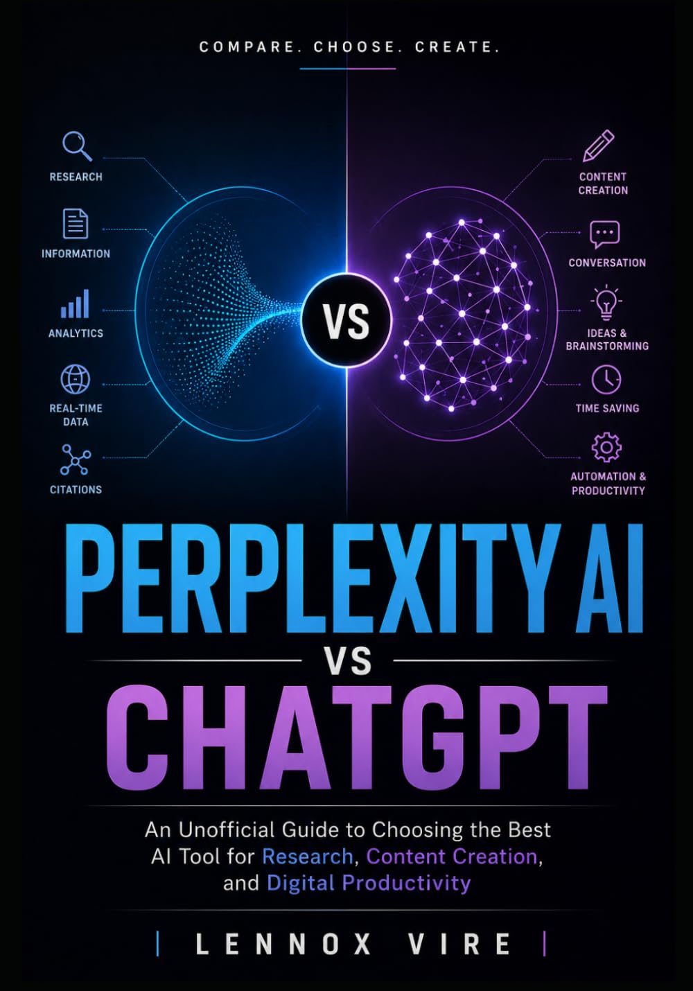 PERPLEXITY AI vs CHATGPT: An Unofficial Guide to Choosing the Best AI Tool for Research, Content Creation, and Digital Productivity