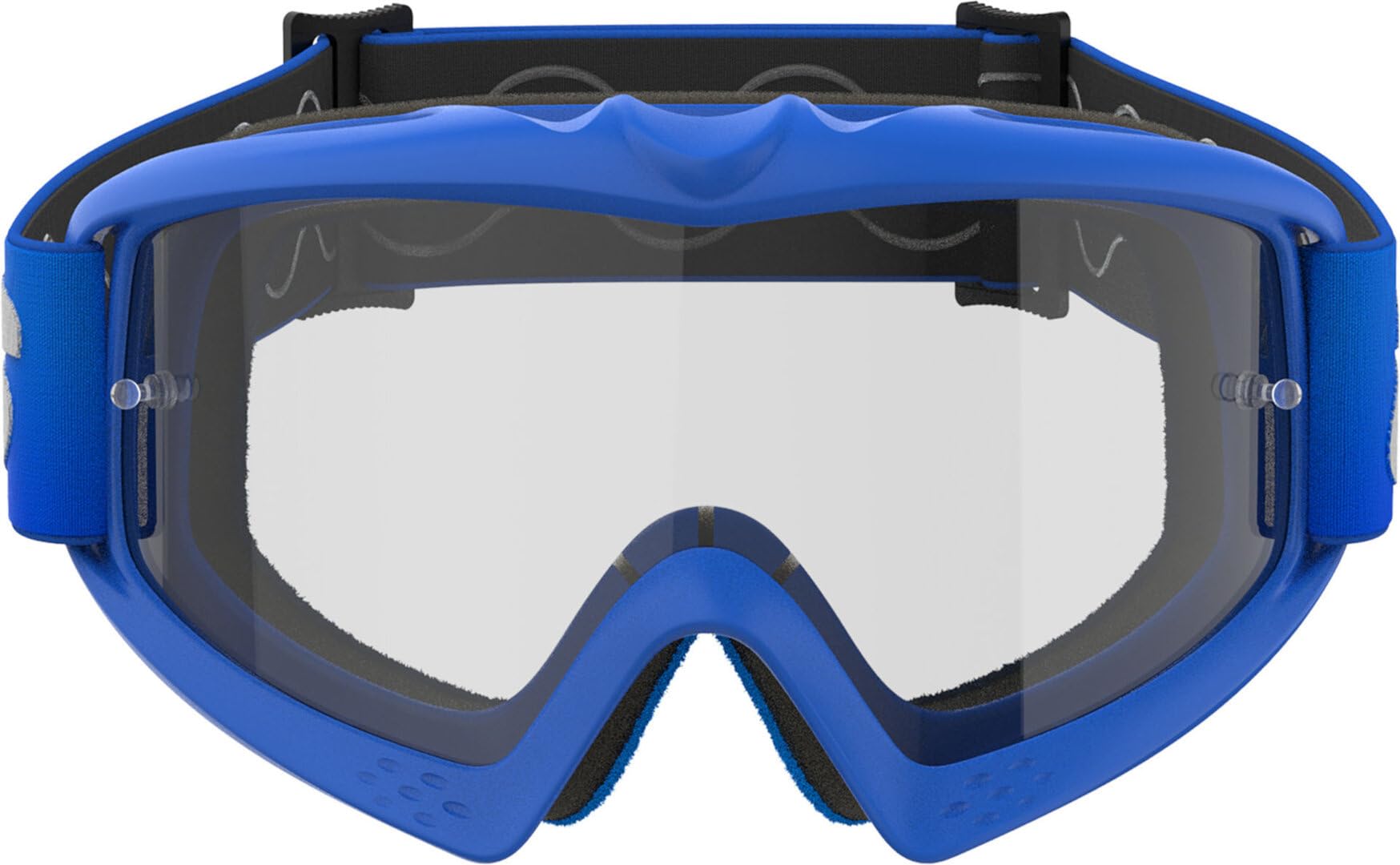 Alpinestars Vision Blaze Clear Occhiali da motocross giovanili