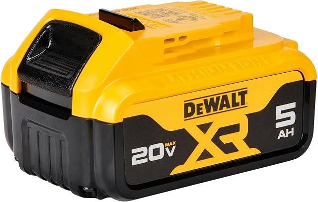 DEWALT 20V MAX XR Battery, Lithium Ion, 5.0Ah (DCB205)