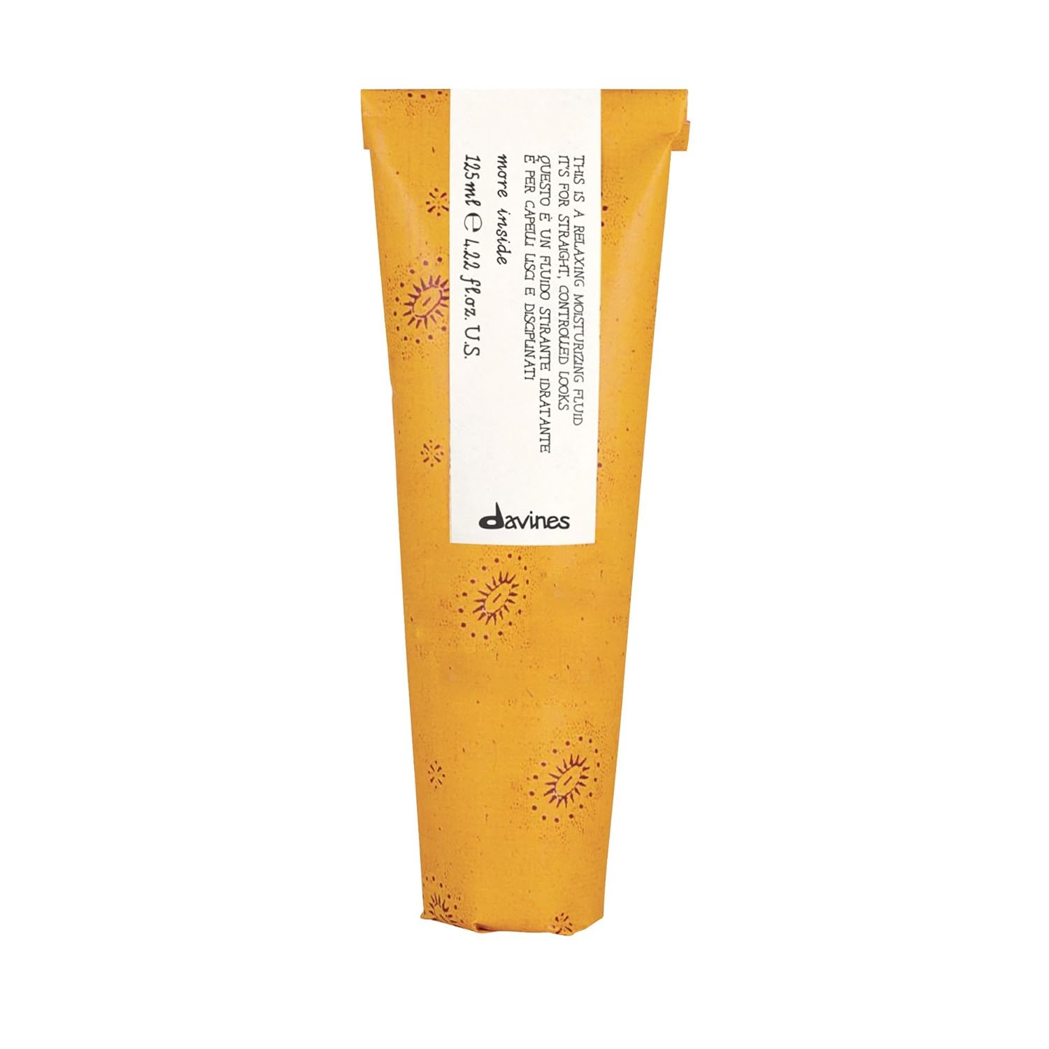 Davines This Is A Relaxing Moisturizing Fluid, No Hold Straightening & Anti-Frizz - Smooths & Relaxes Curls - Adds Shine & Hydration, 4.23 Fl Oz - Image 11