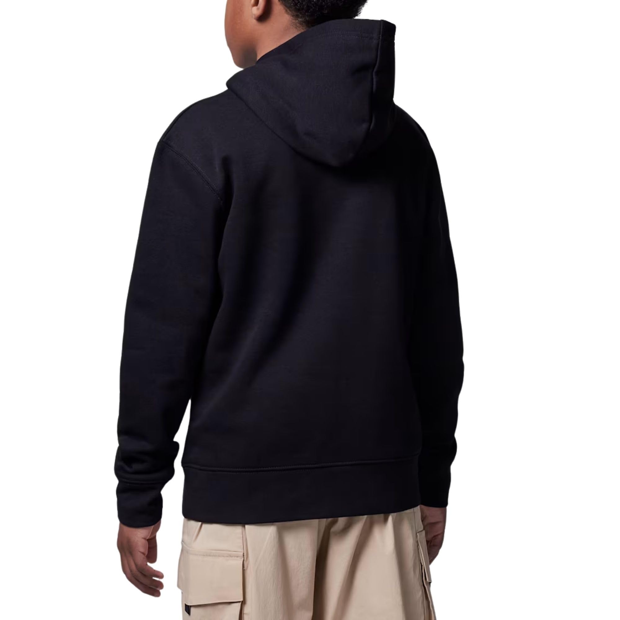Jordan MJ Brooklyn FLC Po Felpa con Cappuccio per Ragazzo Black 8/10 Anni