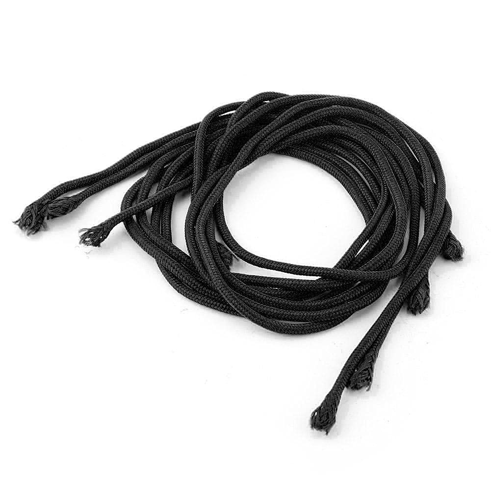 Gonnely Frange Moto, 2 Pezzi Generale Nero Moto in Pelle Sintetica Manubrio Tassel Fringe Grip Cover Lever