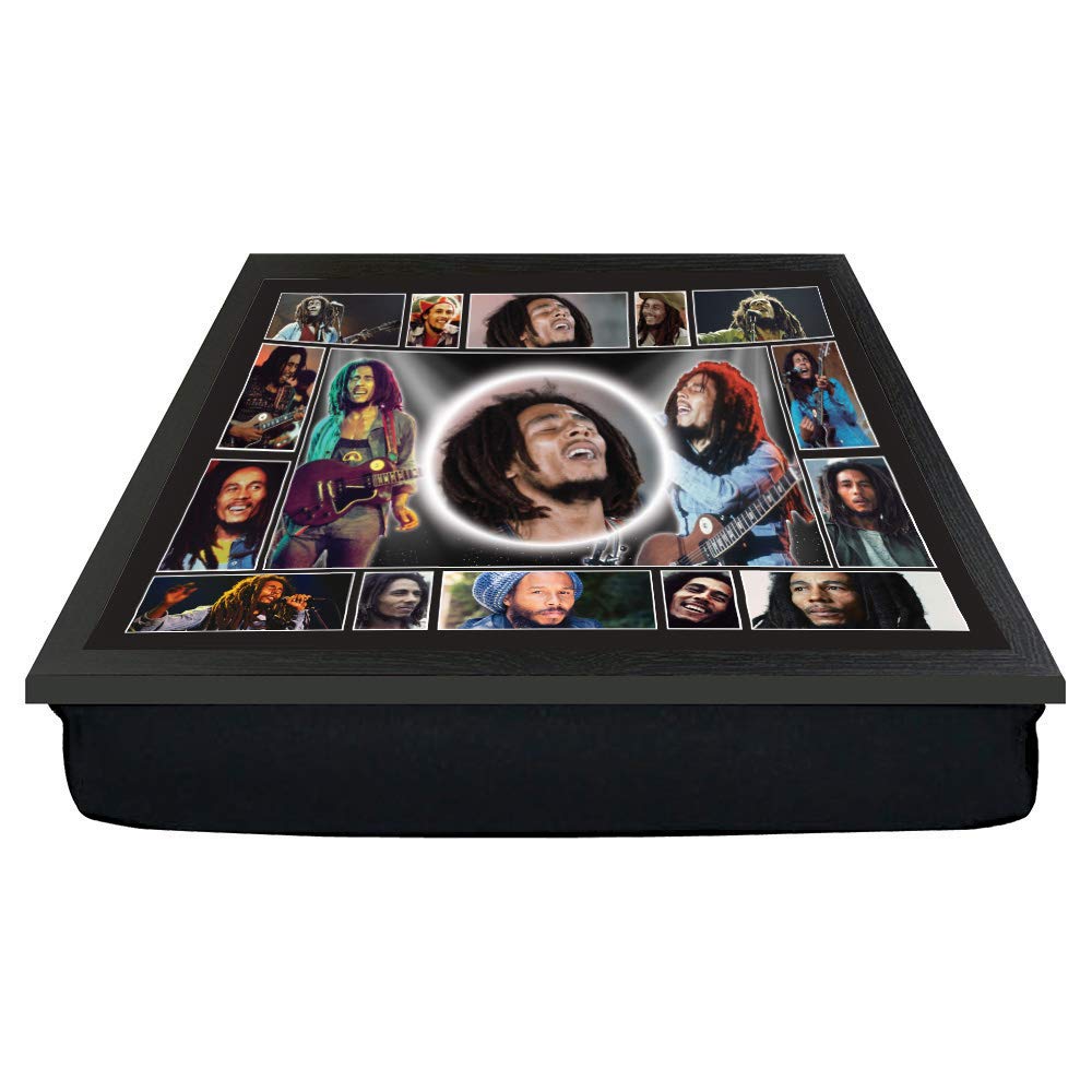 Personalised Gift Products Multicolored Bob Marley Icon Gift Lap Tray