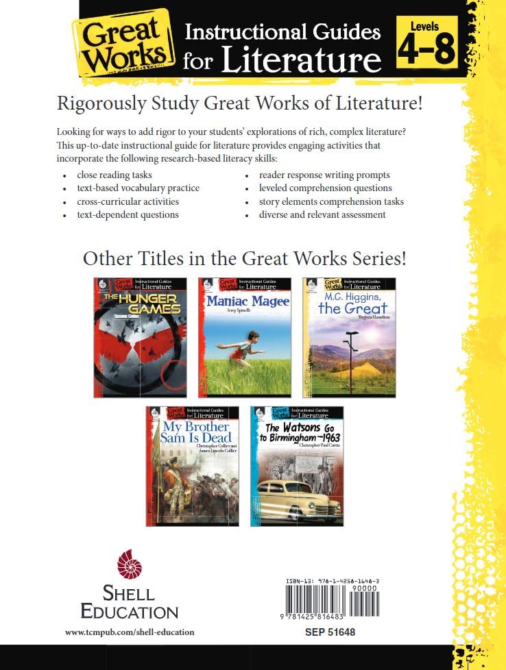The Crossover: An Instructional Guide for Literature - Novel Study Guide for 4th-8th Grade Literature with Close Reading and Writing Activities (Great Works Classroom Resource - Image 2
