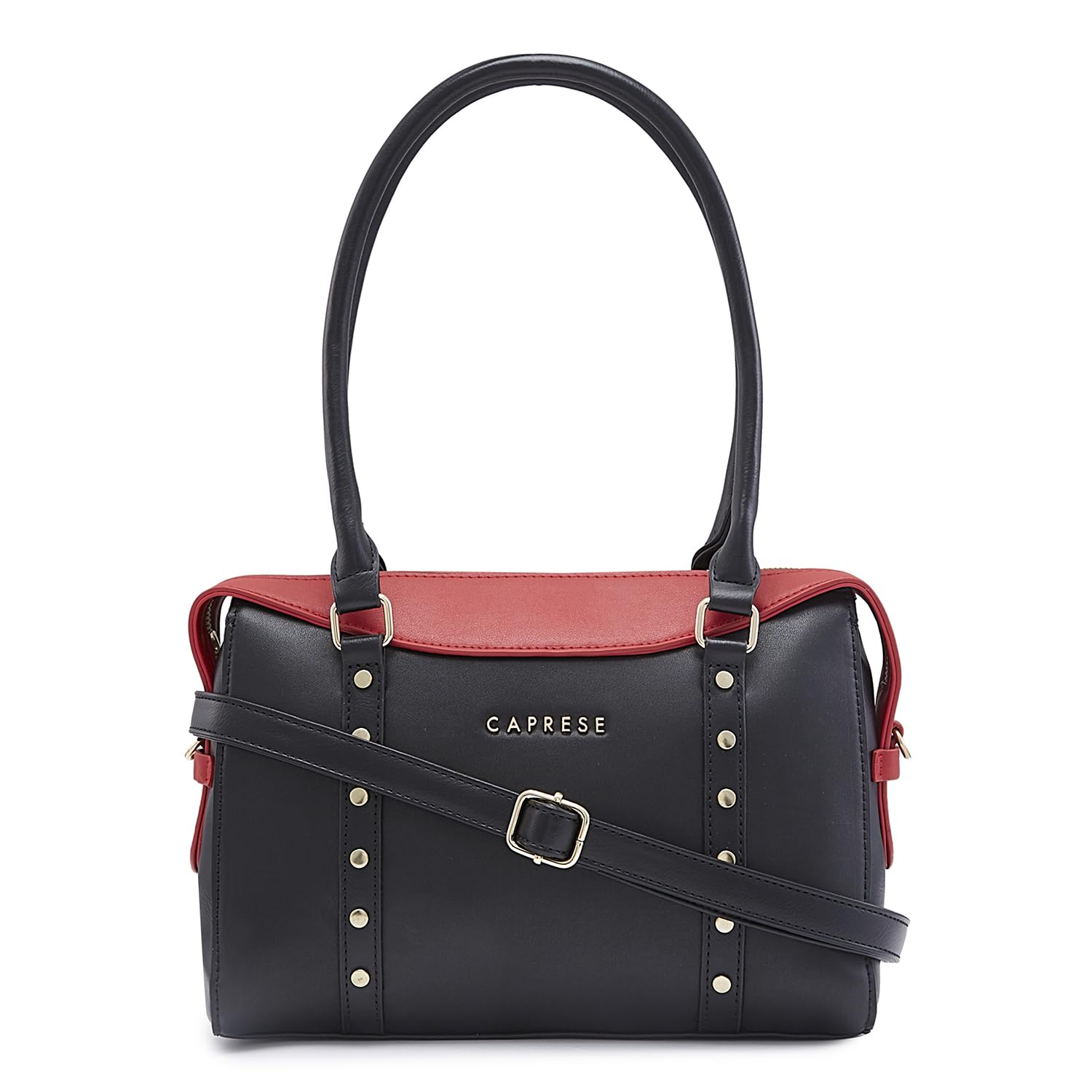 Caprese SHELBY SOLID RED FAUX LEATHER SMALL SATCHEL HANDBAG (B0CYQC8XZB) Amazon Price History, Amazon Price Tracker