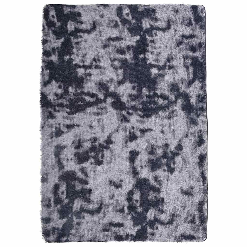 Tapis shaggy gris foncé NAVARRA 120x170 cm antidérapant