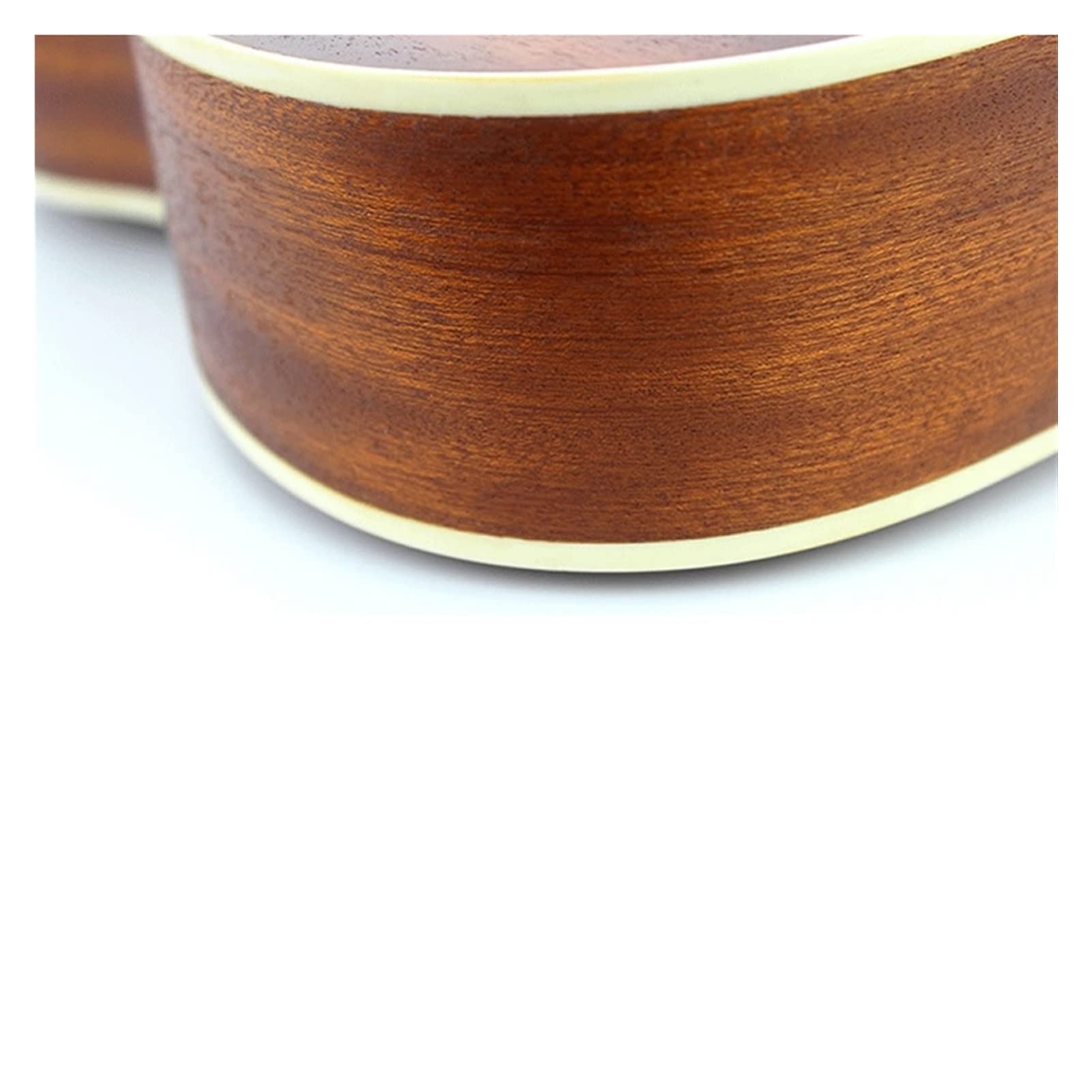 Ukulele Bausatz Konzert-Ukulele 23-Zoll-Ukellele-Handcraft-Sapele-Holz-Akustik-Uke-Schnitzen (Color : 3/4)