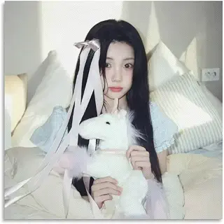 歌手 ILLIT アイリット WONHEE ウォンヒ Show GIRLキャンバスポスター (3) 壁アート プリント リビング 寝室 ダイニングルーム バスルーム ホーム装飾12x12inch(30x30cm)