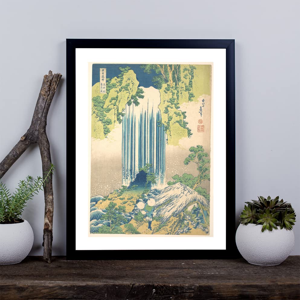 Poster giclée Hokusai Chute d'eau Yoro impression murale - 3
