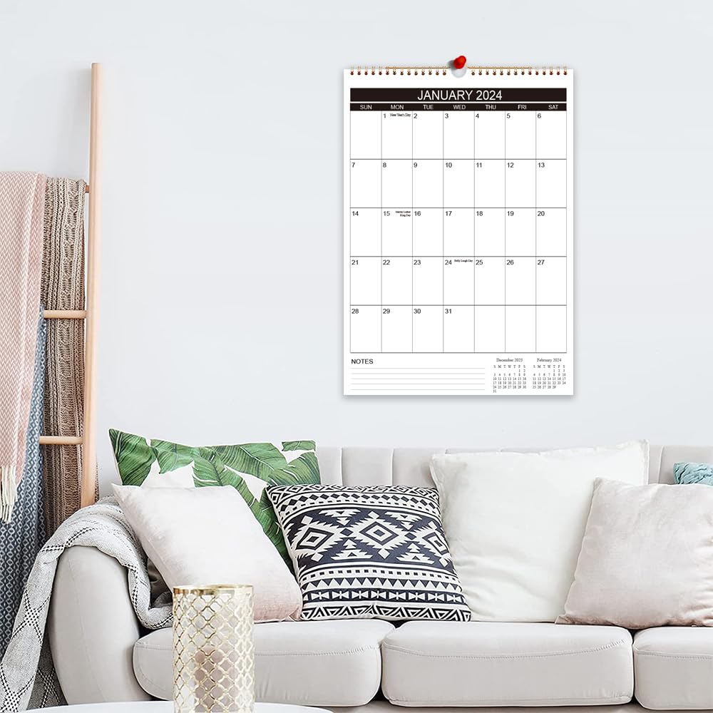 Snapklik.com : 2024 Calendar - 17 X 12 Wall Calendar