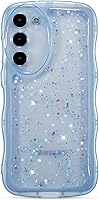 Vista 57 de ZTOFERA Funda protectora para Samsung Galaxy A14 4G/5G de 6.6", ondulada, con brillantina de estrella, poliuretano termoplástico transparente, suave