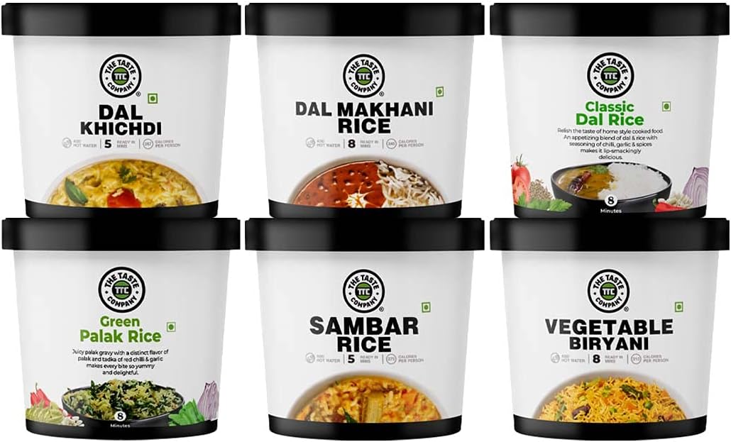 TheTasteCompany Combo (Meal Combo) - Ready To Eat | Instant Food | Taste Company