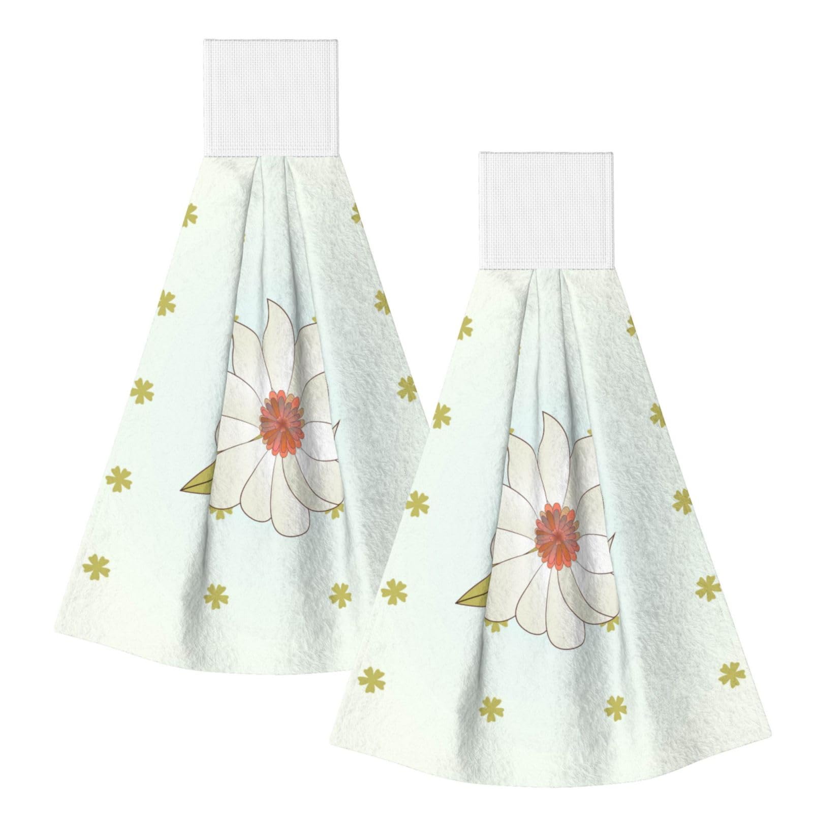 Camellia in bloom Highly Absorbent Dish Towels Soft Coral Fleece Wipe